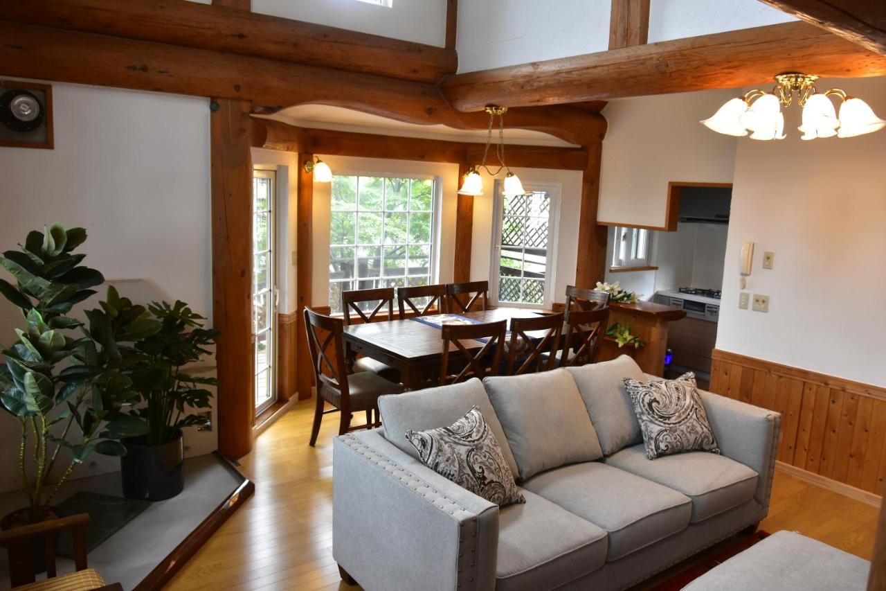 Villa Sapporo Luxury Log House 5Brm Max 18Ppl 4 Free Parking Extérieur photo