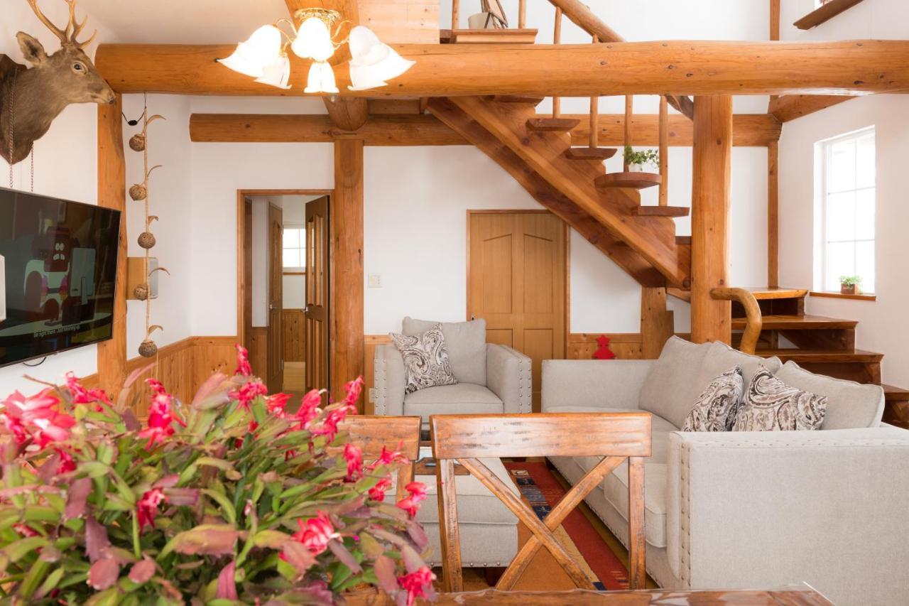 Villa Sapporo Luxury Log House 5Brm Max 18Ppl 4 Free Parking Extérieur photo