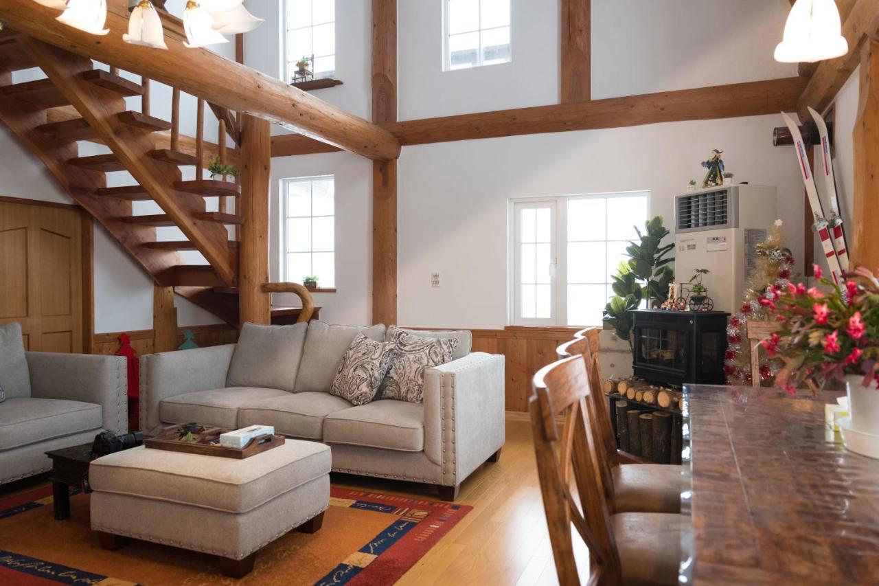 Villa Sapporo Luxury Log House 5Brm Max 18Ppl 4 Free Parking Extérieur photo